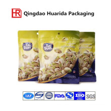 Resealable Damp Proof Nut Food Packaging Bag with Zipper